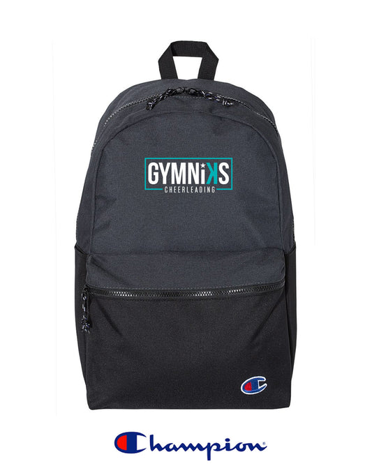 Gymniks Black Champion Backpack