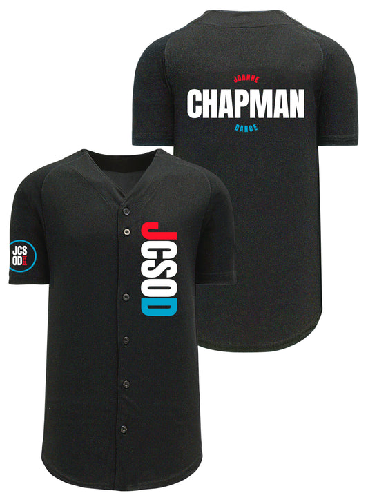 Joanne Chapman Black Baseball Jersey