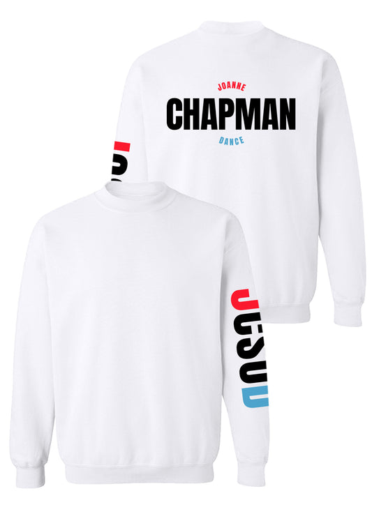 Joanne Chapman White Crewneck