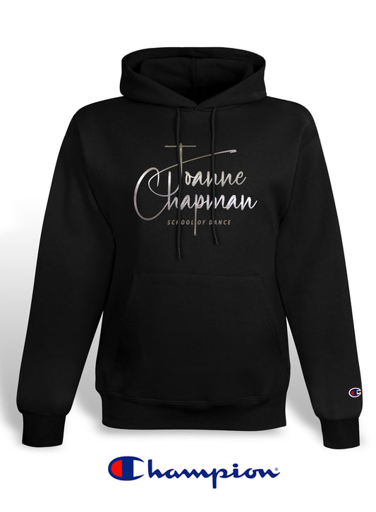 Joanne Chapman Black Champion Hoodie