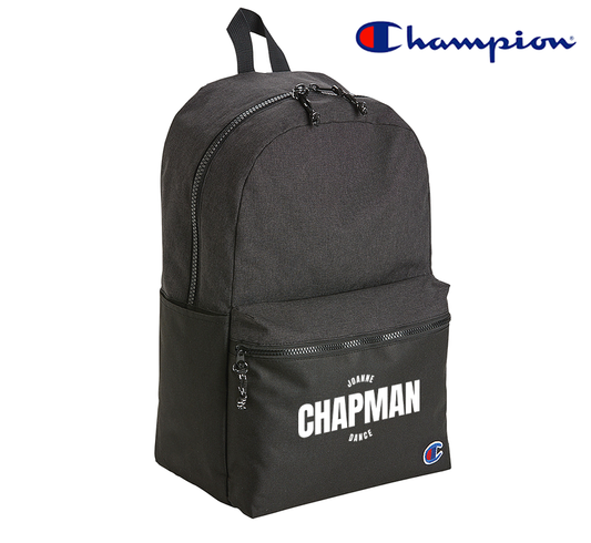 Joanne Chapman Black Champion Backpack