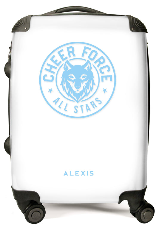 CheerForce White Luggage